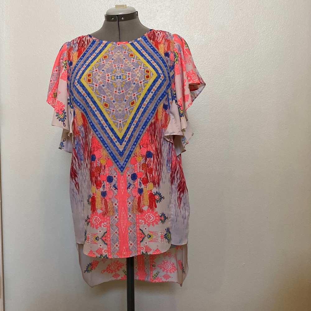 EUC High/Low tunic size L Gianni Bini